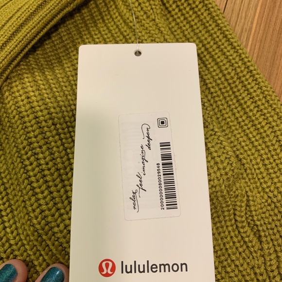Lululemon Cashlu sweater wrap cardigan NWT M/L - Picture 8 of 10